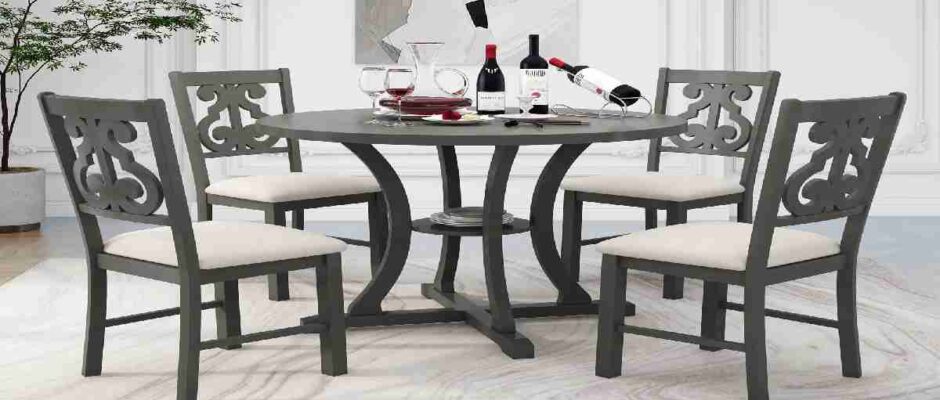 Dining Table Set for 4