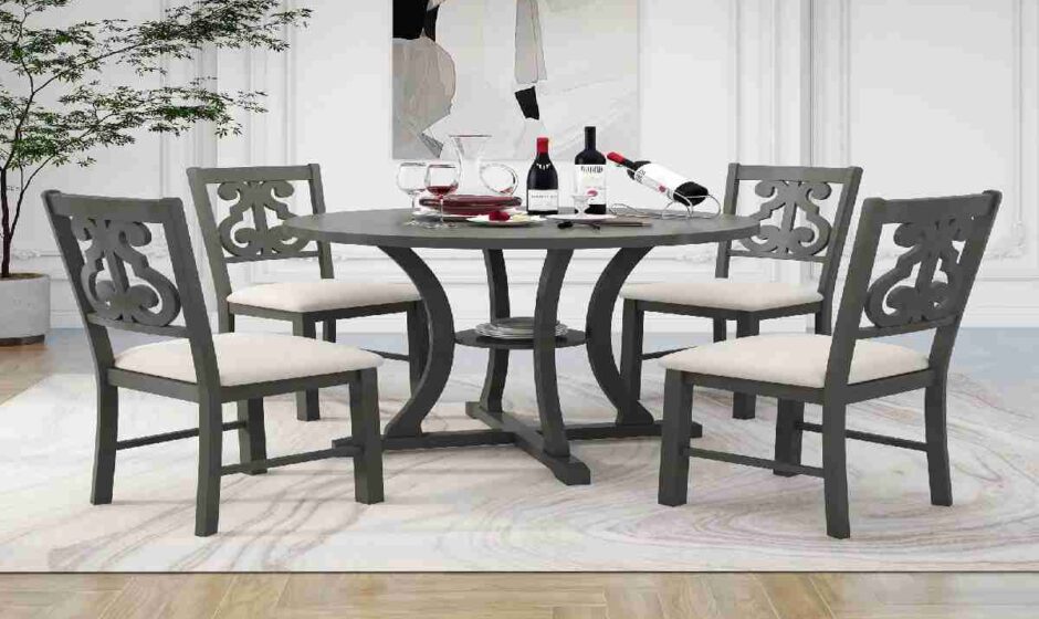 Dining Table Set for 4