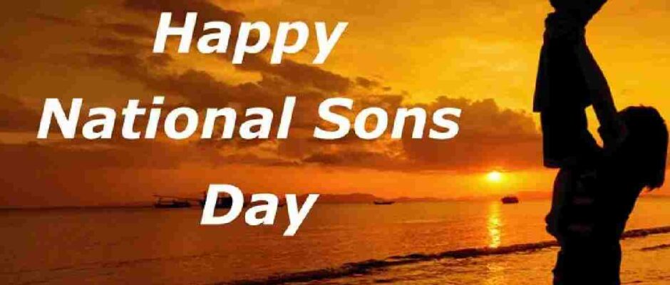 When Is National Sons Day 2023?